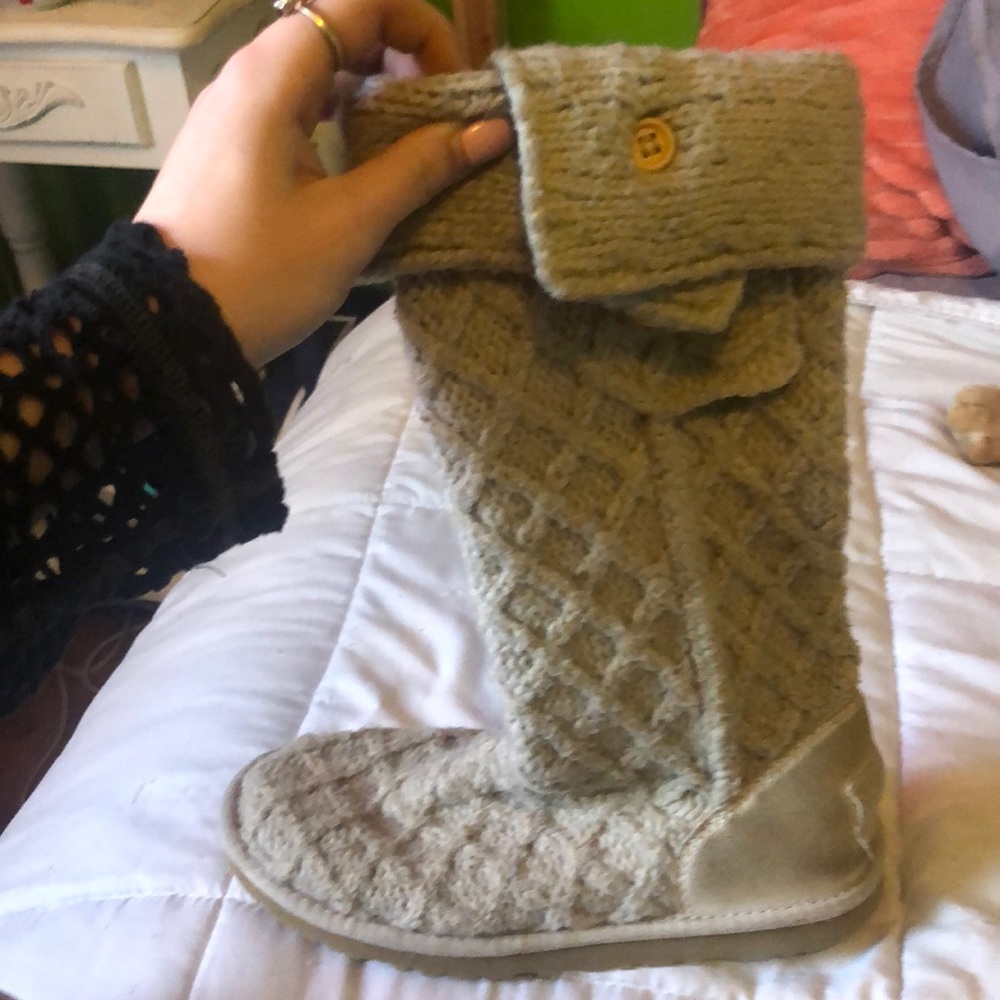 UGG sweater boots